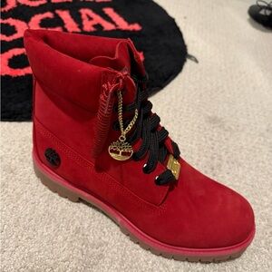 Timberland Men's Red Boots